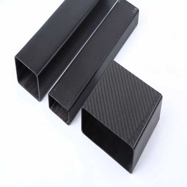 Carbon Fiber Square Tubes Customized